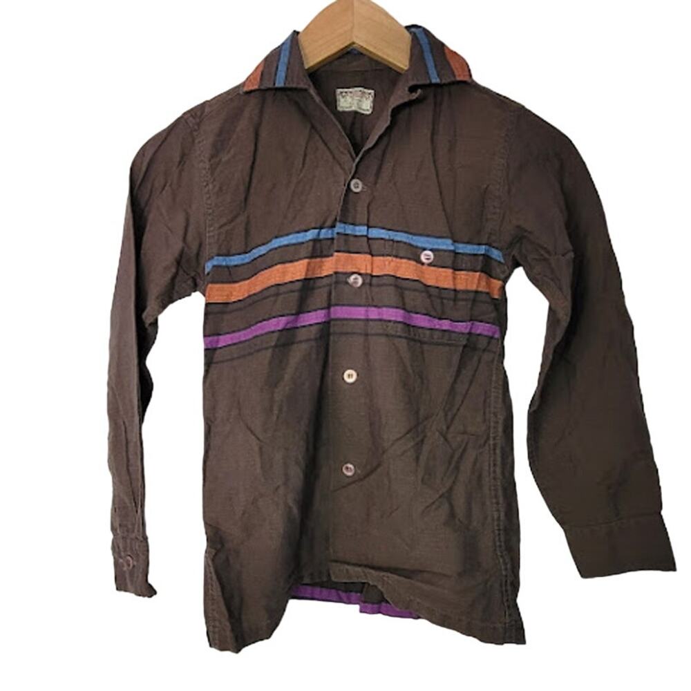 McGregor- Vintage boys button up shirt- size 10